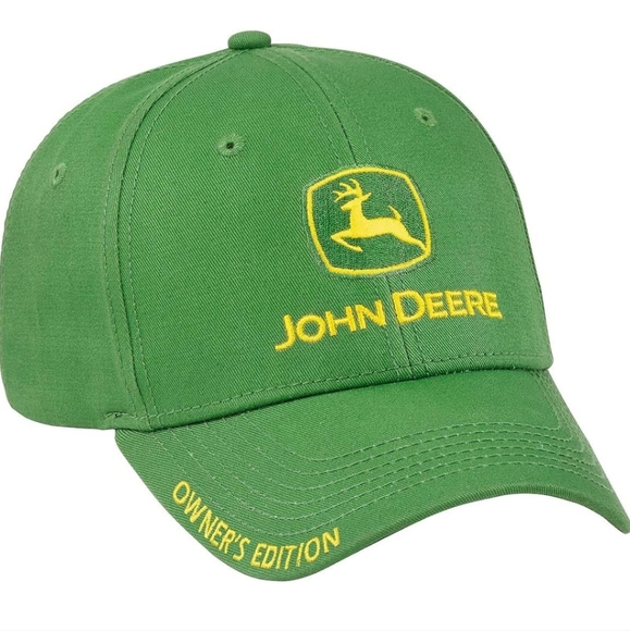 John Deere Owners Edition Adjustable Strap Back Baseball Ball Cap - Picture 4 of 15